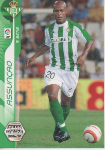 Cromo E004116: Trading Card. Mega Cracks 06-07. nº 64 Assunçao. Medio. R. Betis Balonpié