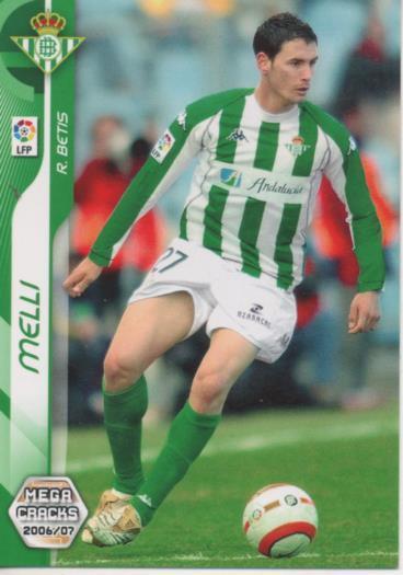 Cromo E004110: Trading Card. Mega Cracks 06-07. nº 58 Melli. Defensa. R. Betis Balonpié