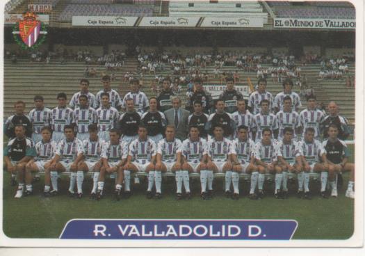 Cromo E004040: Trading Card. Las Fichas de la Liga 95-96. nº 325 R.Valladolid D. 1928