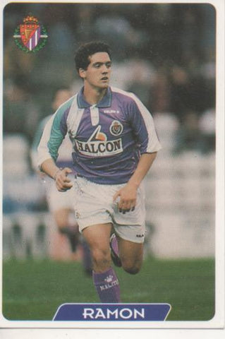 Cromo E004045: Trading Card. Las Fichas de la Liga 95-96. nº 330 Ramón. Defensa. R.Valladolid D.