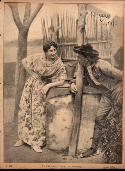 LAMINA V22844: Portada revista Nuevo Mundo num. 804 de 1909