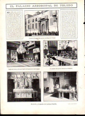 LAMINA V22836: Palacio Arzobispal de Toledo