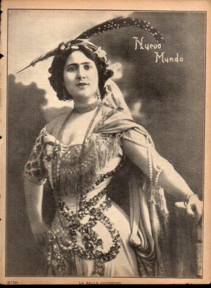 LAMINA V22826: Portada revista Nuevo Mundo num. 791 de 1909