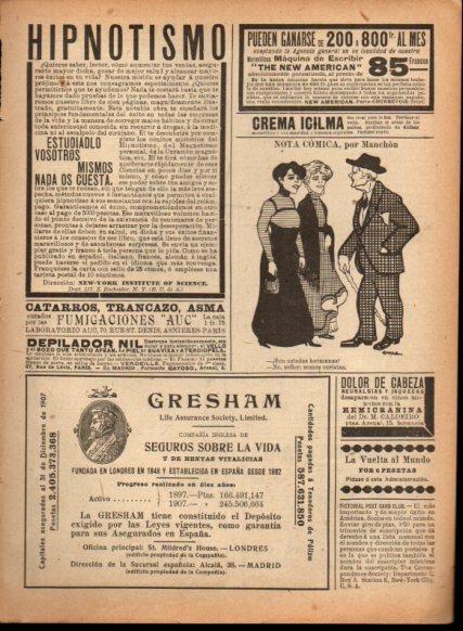 LAMINA V22822: Publicidad Maquina de Escribir The New American
