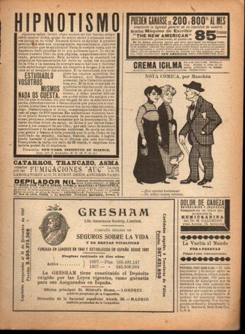 LAMINA V22822: Publicidad Maquina de Escribir The New American