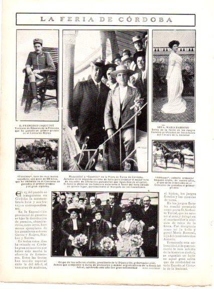 LAMINA V22850: La Feria de Cordoba