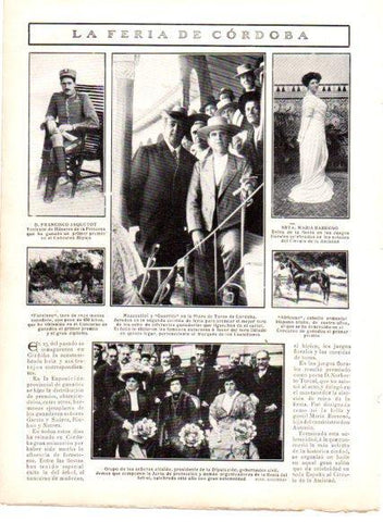 LAMINA V22850: La Feria de Cordoba