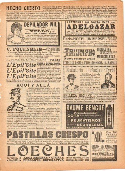 LAMINA V22877: Publicidad Baume Bengue