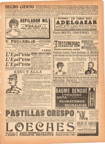 LAMINA V22877: Publicidad Baume Bengue