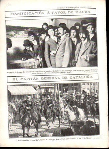 LAMINA V22873: Capitan General de Cataluña