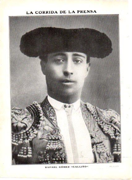 LAMINA V22868: Rafael Gomez Gallito