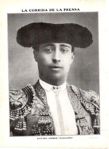 LAMINA V22868: Rafael Gomez Gallito