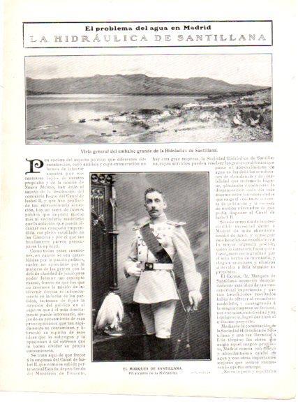 LAMINA V22866: Vista de la Hidraulica de Santillana