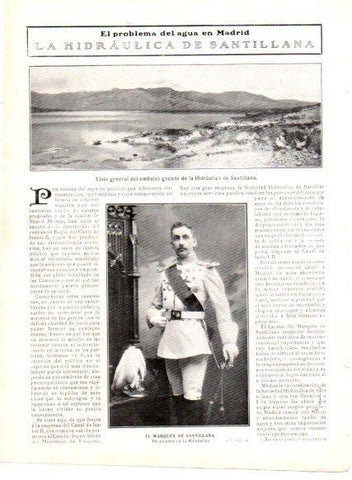 LAMINA V22866: Vista de la Hidraulica de Santillana