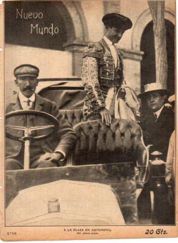 LAMINA V22859: Portada revista Nuevo Mundo num. 795 de 1909