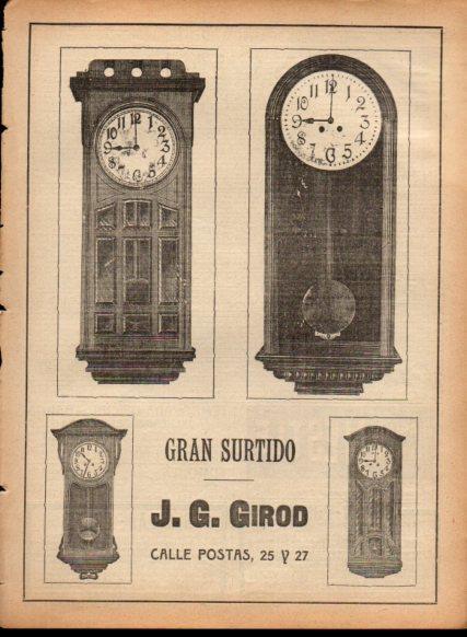 LAMINA V22857: Publicidad J. G. Girod
