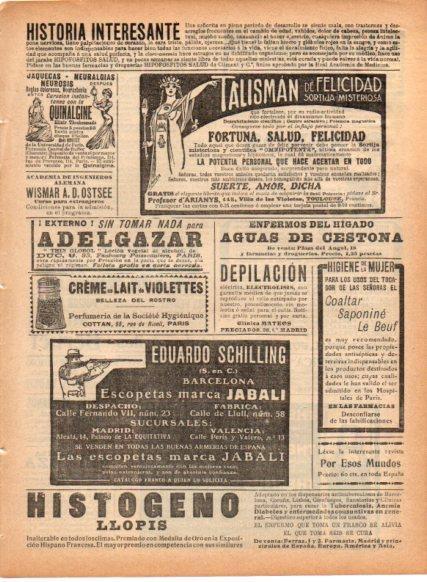 LAMINA V22855: Publicidad Histogeno Llopis