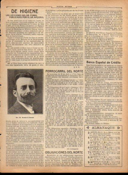 LAMINA V22854: Doctor Rafael Forns