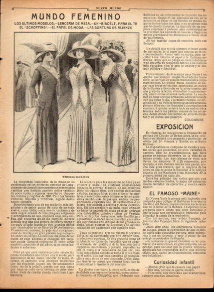 LAMINA V22774: Ultimos modelos de moda femenina
