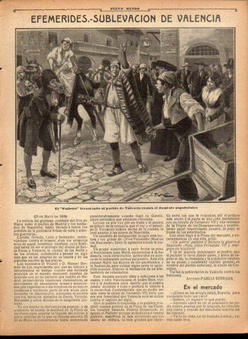 LAMINA V22772: El Palleter contra el dominio napoleonico en Valencia