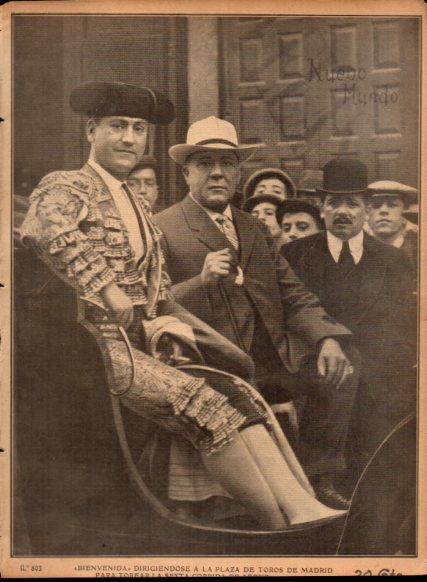 LAMINA V22771: Portada revista Nuevo Mundo num. 803 de 1909