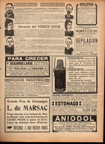 LAMINA V22768: Publicidad tonico Koch