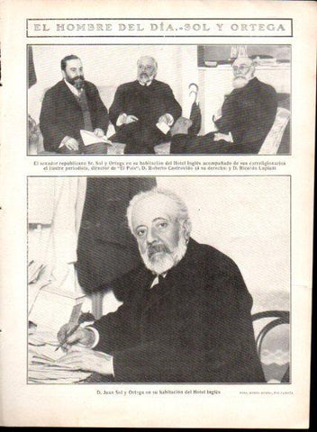 LAMINA V22763: Juan Sol y Ortega