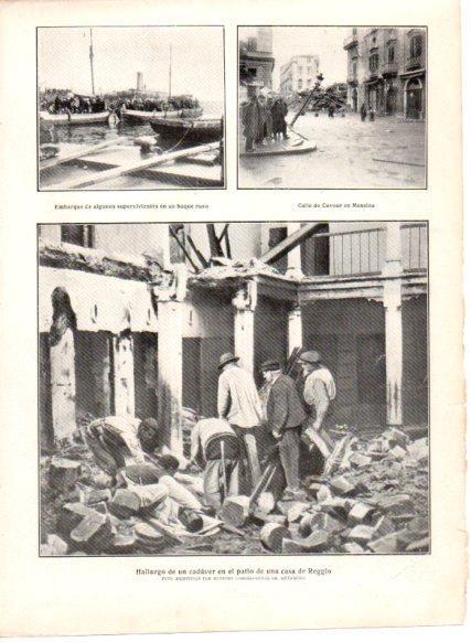 LAMINA V22796: Calle de Cavour en Messina