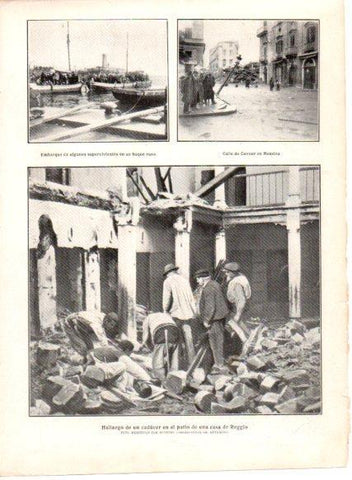 LAMINA V22796: Calle de Cavour en Messina