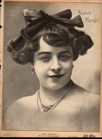 LAMINA V22880: Portada revista Nuevo Mundo num. 792 de 1909