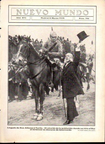 LAMINA V22881: Llegada de Alfonso XIII a Tarifa