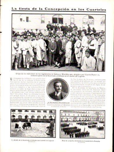 LAMINA V22967: La fiesta de la Concepcion en el cuartel de Leganes