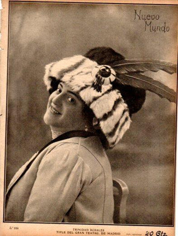 LAMINA V22958: Portada revista Nuevo Mundo num. 884 de 1910