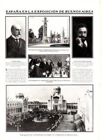 LAMINA V22949: España en la Exposicion de Buenos Aires