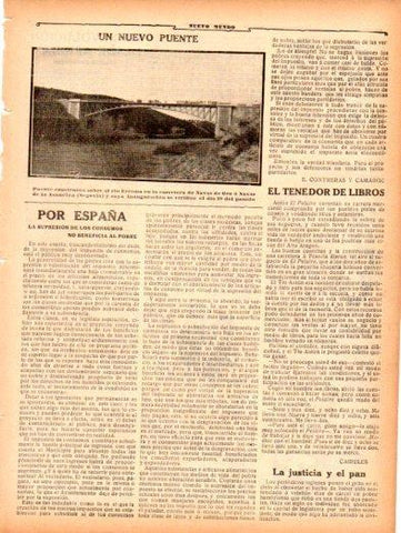 LAMINA V22944: Puente sobre el rio Eresma en la carretera de Navas de Oro