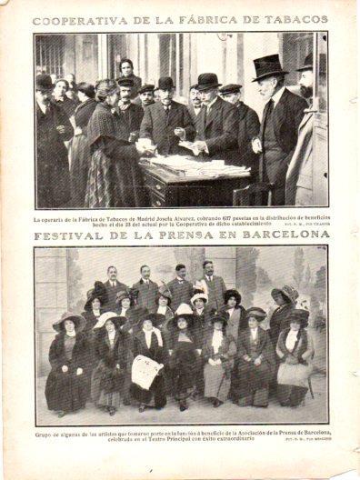 LAMINA V22993: Festival de la Prensa en el Teatro Principal de Barcelona