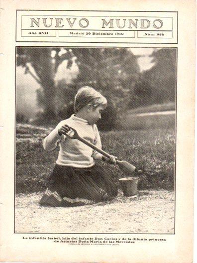 LAMINA V22989: La infantita Isabel hija del infante Don Carlos