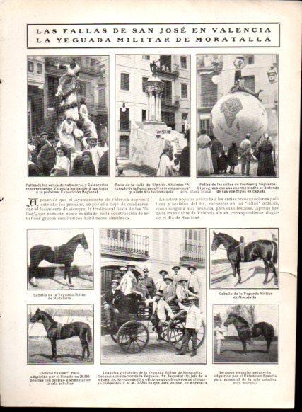 LAMINA V22760: Las fallas de San Jose en Valencia