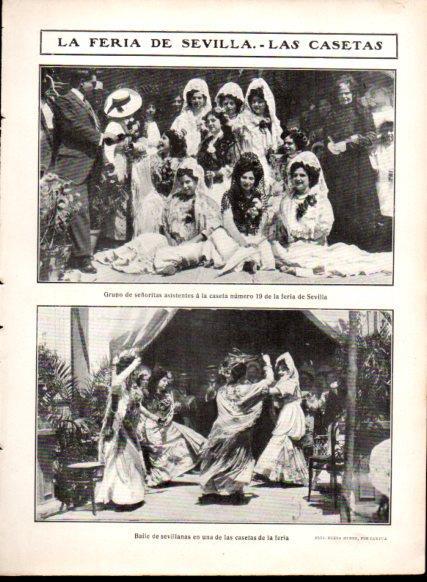 LAMINA V22906: Las casetas de la Feria de Sevilla