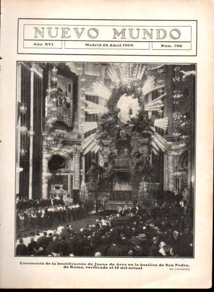 LAMINA V22898: Beatificacion de Juana de Arco en la basilica de San Pedro