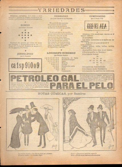 LAMINA V22892: Notas comicas por Ramirez