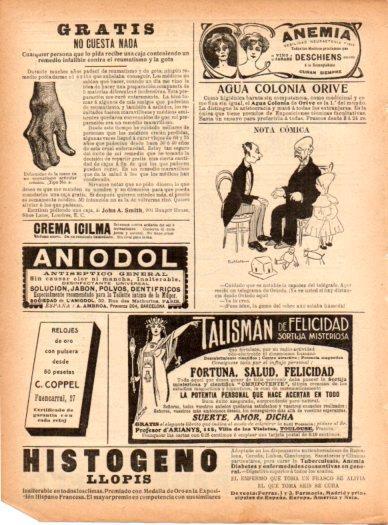 LAMINA V22912: Publicidad Deschiens contra la anemia