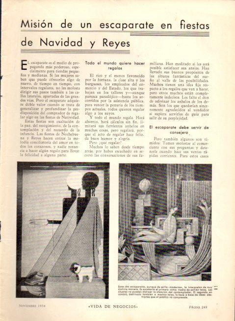 LAMINA V22584: Modelos de escaparates estilo moderno