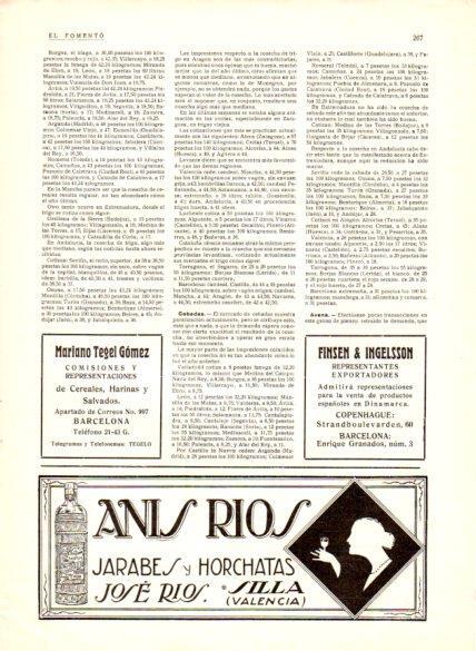 LAMINA V22619: Publicidad Anis Rios
