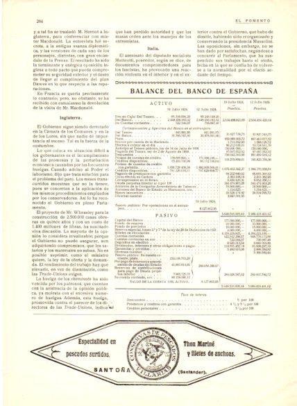 LAMINA V22617: Publicidad Conservas de Pescado Villarias