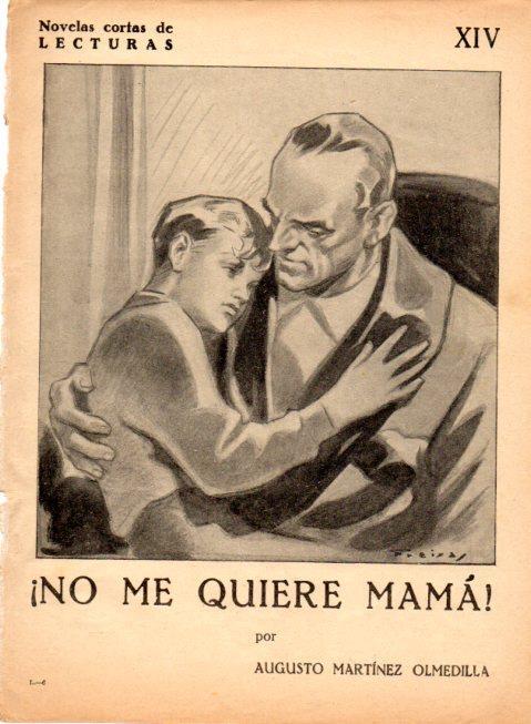 LAMINA V22568: No me quiere mama ilustracion por Freixas 