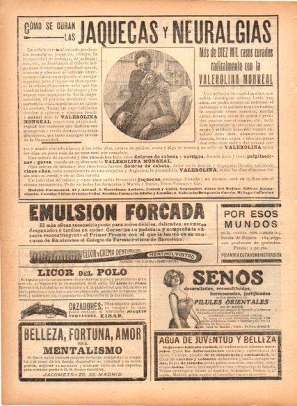 LAMINA V22716: Publicidad Valerolina Monreal
