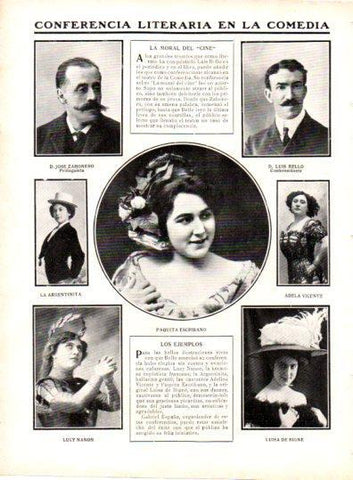 LAMINA V22708: Lucy Nanon y Luisa de Bigne