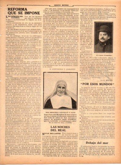 LAMINA V22706: Sor Brigida Castello y Sanz