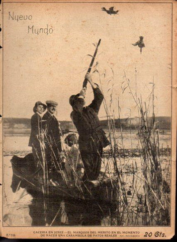 LAMINA V22751: Portada revista Nuevo Mundo 25 de marzo de 1909